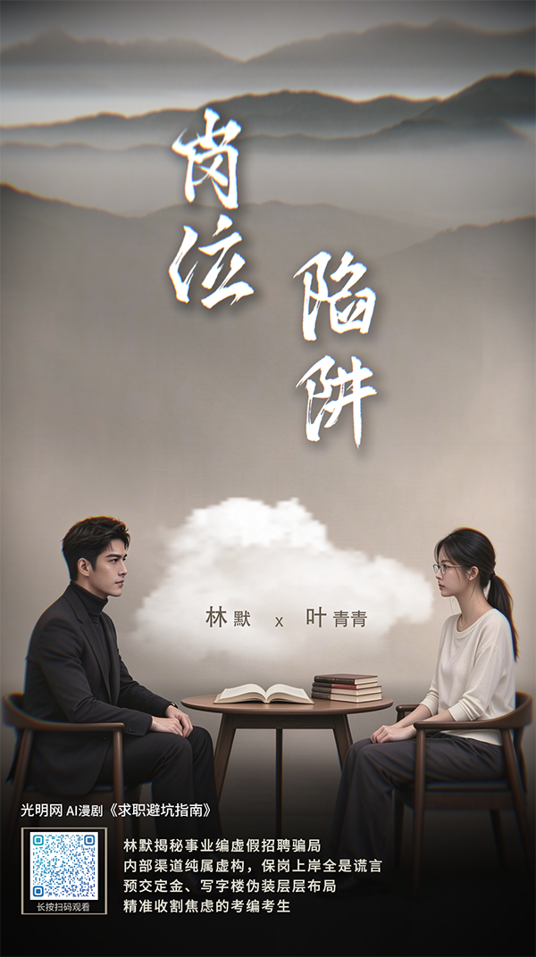 AI漫剧《求职避坑指南》丨花6万能“上岸”,我竟然信了