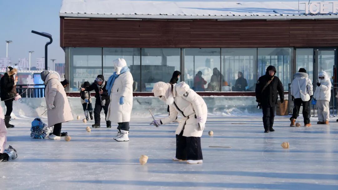 △抽冰尜体验区