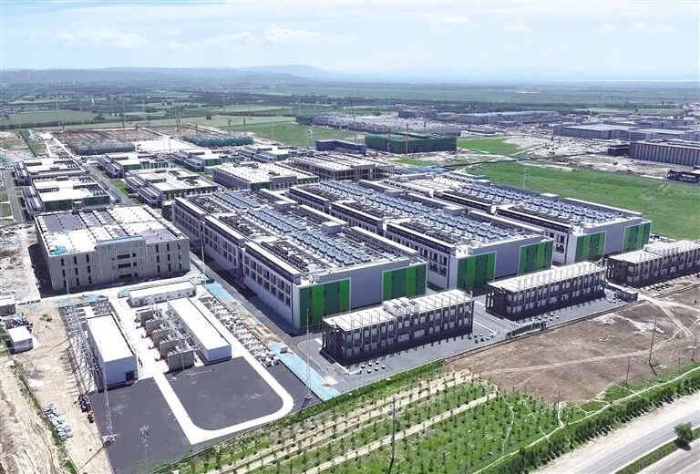 中金数据乌兰察布零碳算力基地 图源:乌兰察布市政府官网