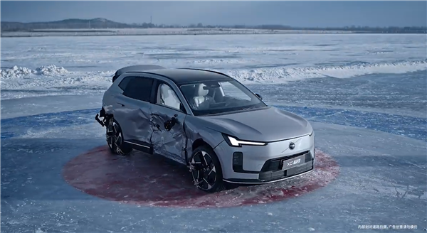 硬刚6.5吨冰壶连续撞击!沃尔沃总裁时隔5年再挑战极寒碰撞