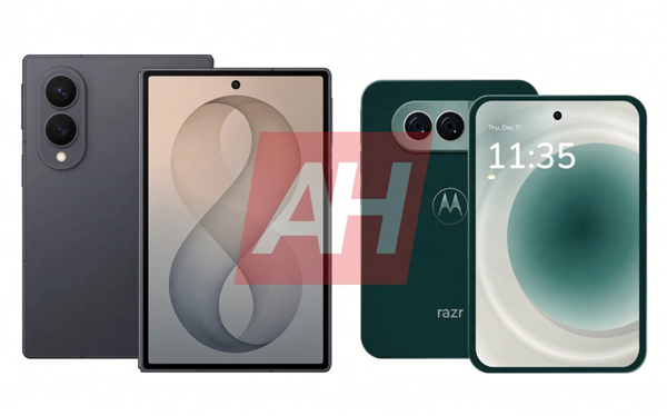 摩托罗拉首款阔折叠！razr flex渲染图出炉：6.92英寸内屏、4.97英寸外屏