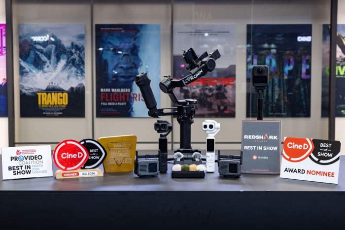 IBC 2026:DJI大疆Osmo Pocket 4P、Osmo 360 II获多项展会大奖