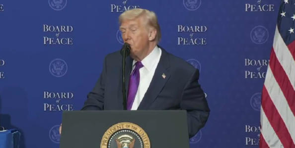 特朗普19日称:打不打伊朗,10天后见分晓 视频截图