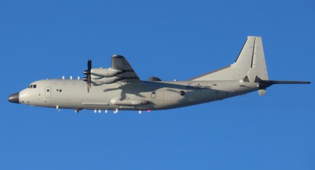 ▲在东海执行巡逻任务的运-9反潜巡逻机