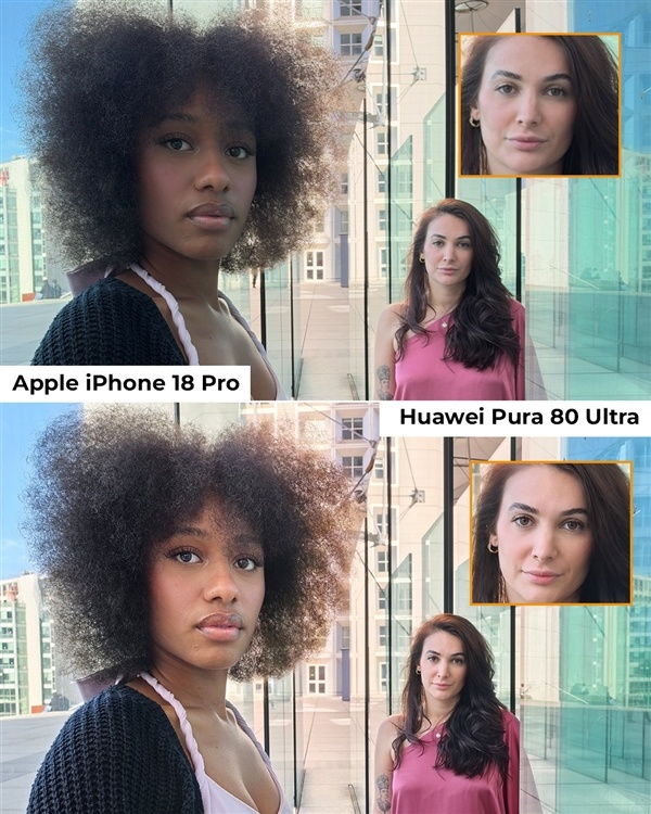 一年多前老旗舰仍领先!iPhone 18 Pro可变光圈实测:华为Pura 80 Ultra更胜一筹