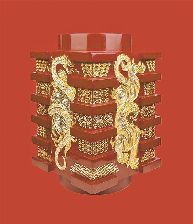 参展作品《四方至尊》(主办方 供图)