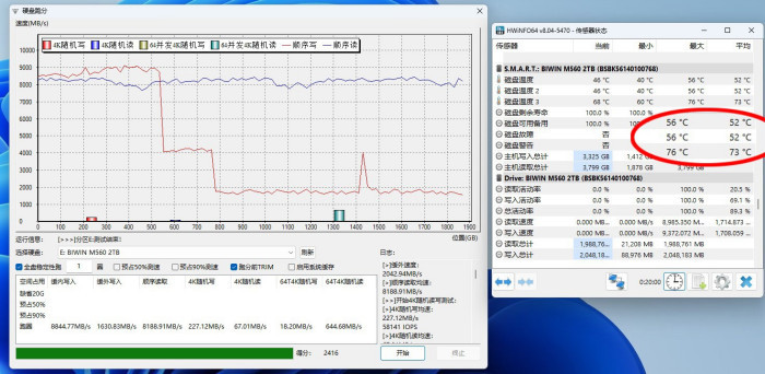 高效低温服务个人AI 佰维M560灵梭PCIe 5.0固态硬盘评测