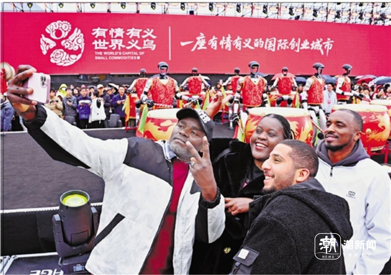 义乌活跃着来自世界各地的超1.1万户外资经营主体，2025年以来日均在义乌外商超3万人（资料照片）。 记者 倪雁强 摄