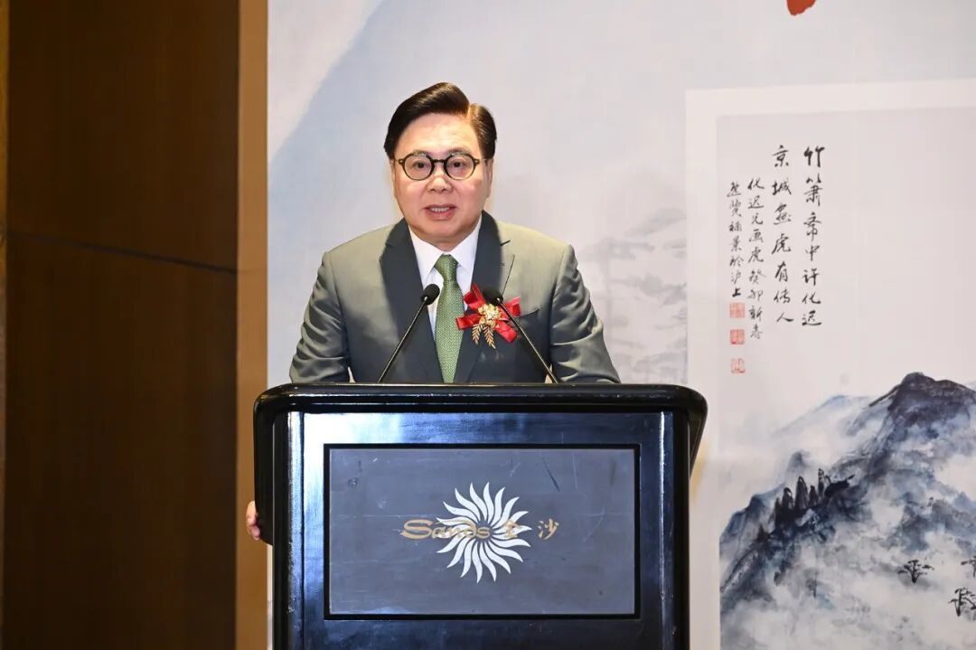 金沙中國有限公司行政副主席王英偉博士致辭