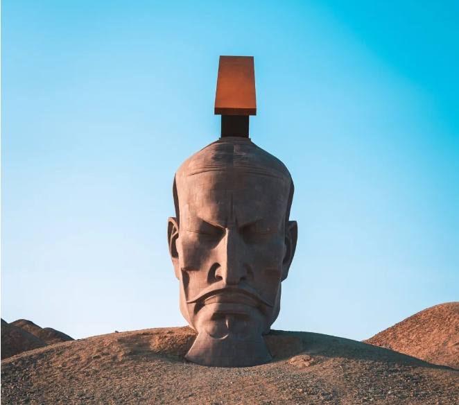 汉武雄风。(图/瓜州文旅)