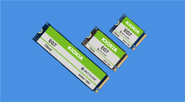 你的下一台电脑要降价了!铠侠推出EG7平价QLC盘:读速7000MB/s