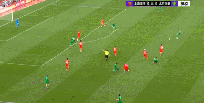 达万远射为国安破门。