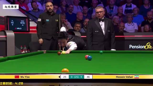 2026世锦赛：落后21台面最高27，吴宜泽绝境惊险黑球绝杀吴宜泽 #赵心童