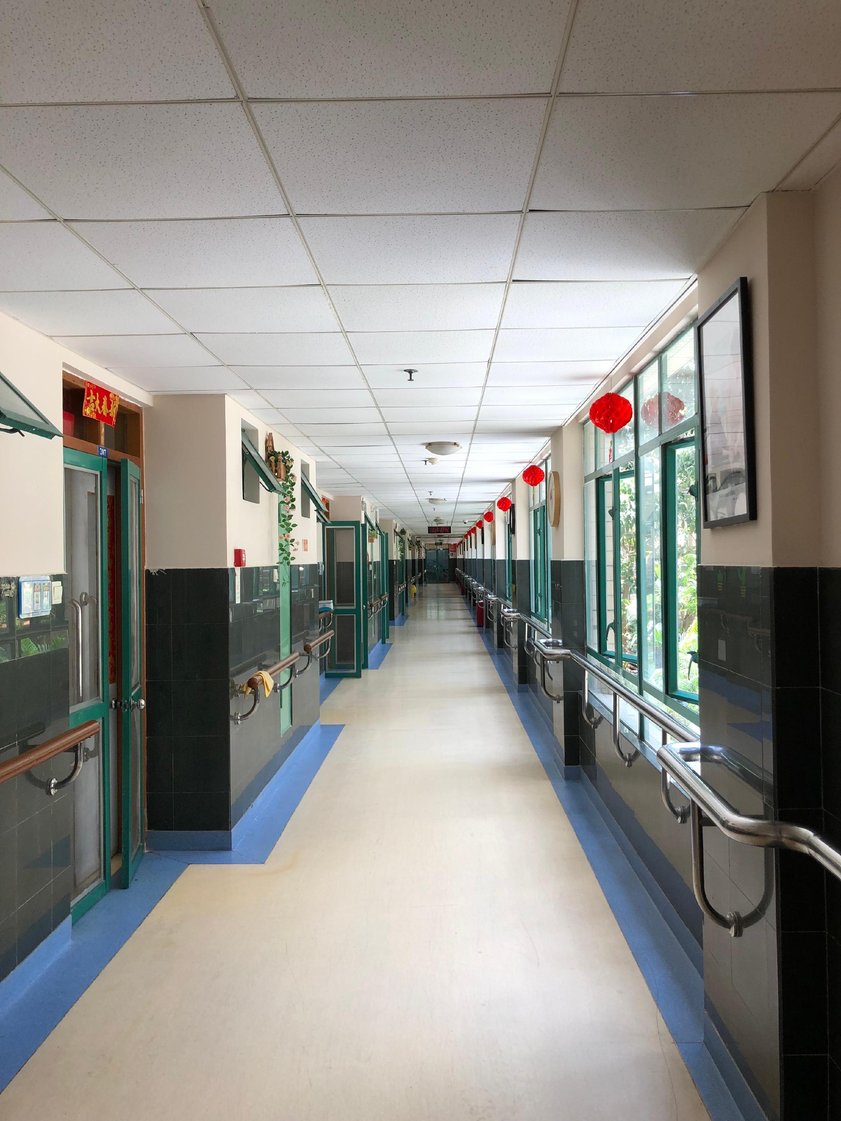 单层有100多床位的养老院 采访人供图