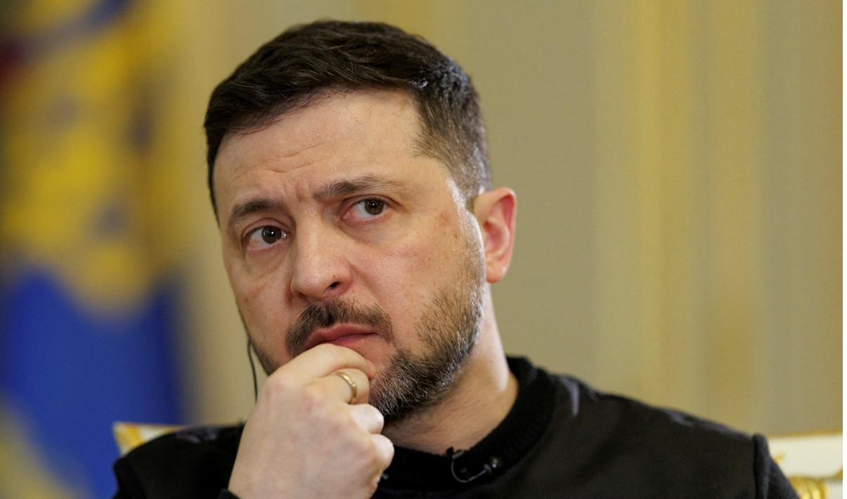 泽连斯基 府上图 图源：外媒