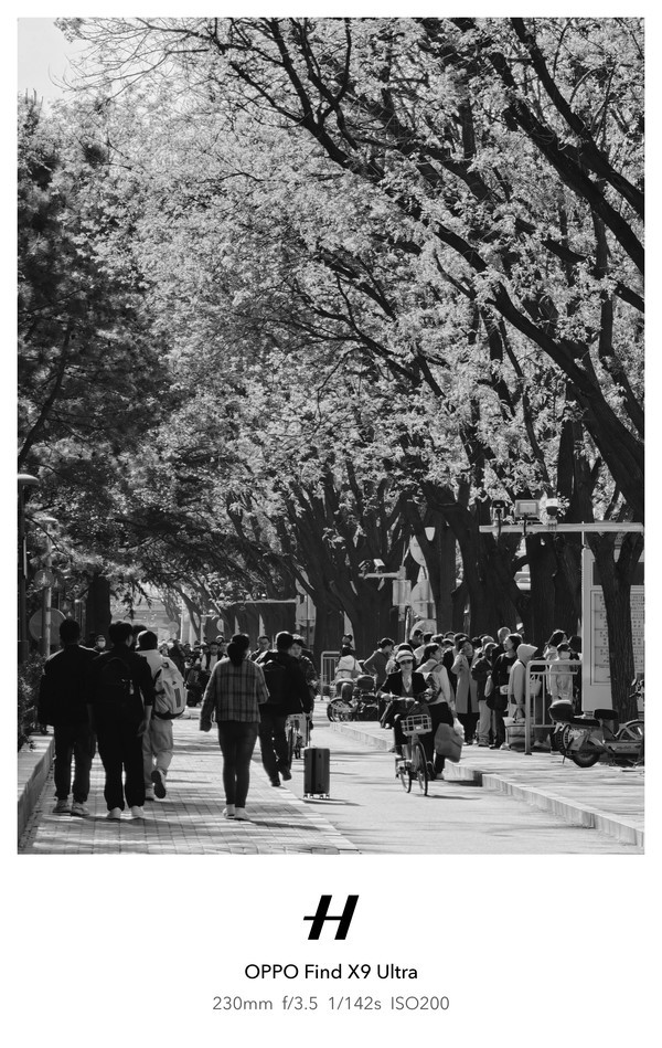使用OPPO Find X9 Ultra拍摄
