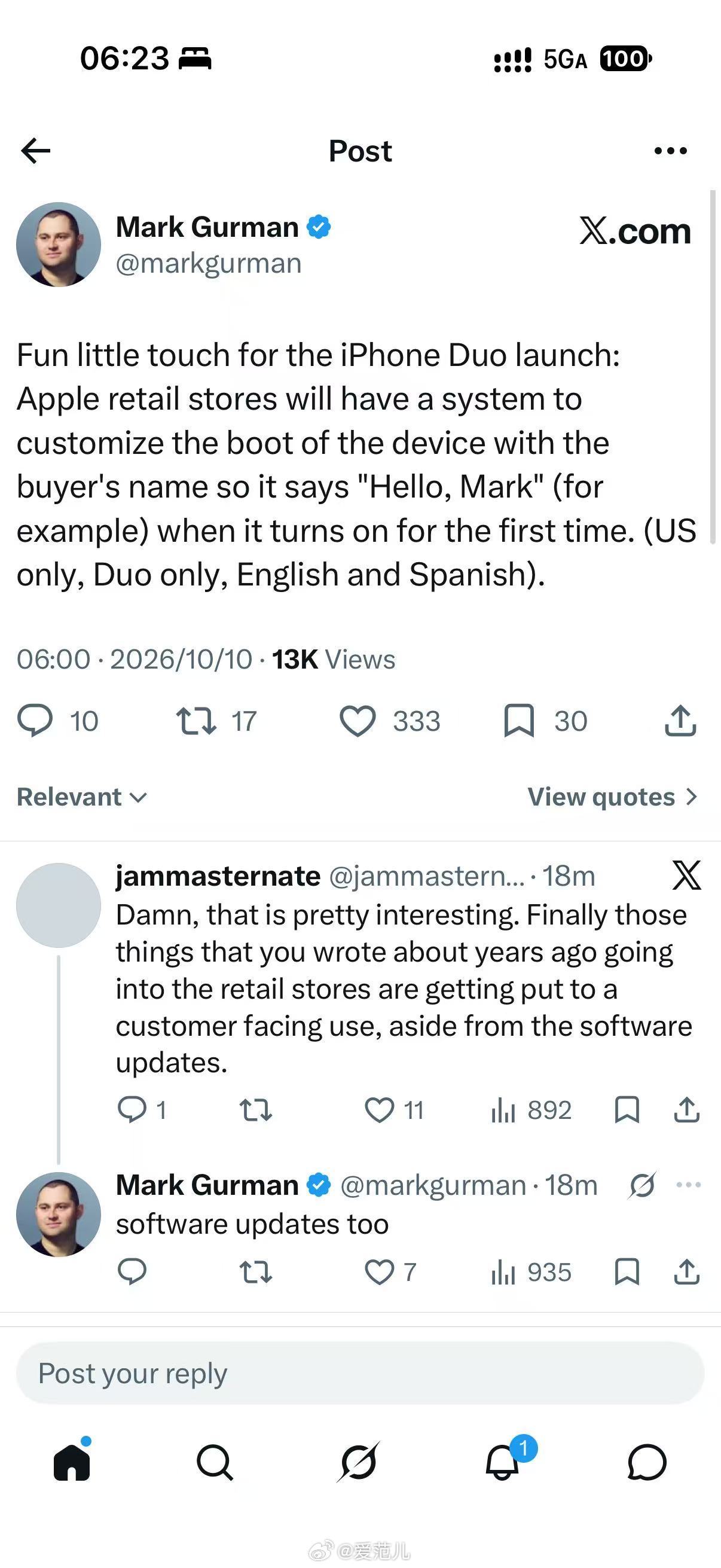 【iPhone Duo 独有彩蛋曝光:Apple Store 先替你