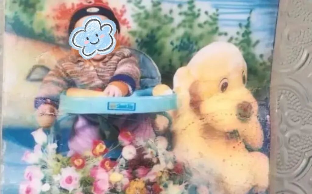 小时候的钟彬