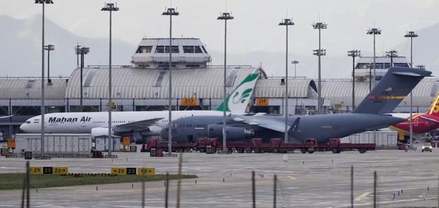 C-17政策输送机现身北京皆门机场