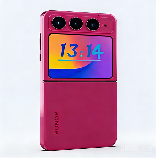 荣耀阔折叠手机假想图