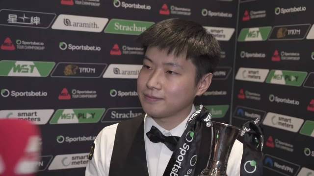 赵心童祝贺王楚钦首夺世界冠军，期待伦敦再相聚