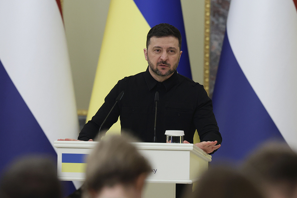 △乌克兰总统泽连斯基
