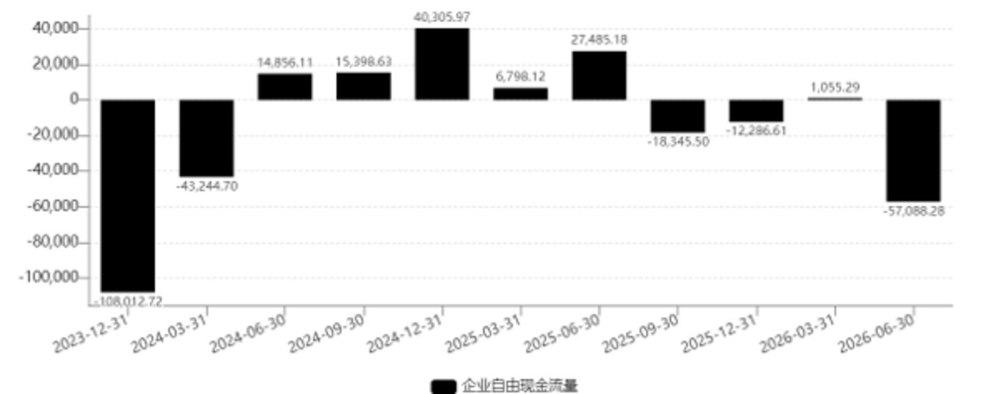 神农集团企业自由现金流