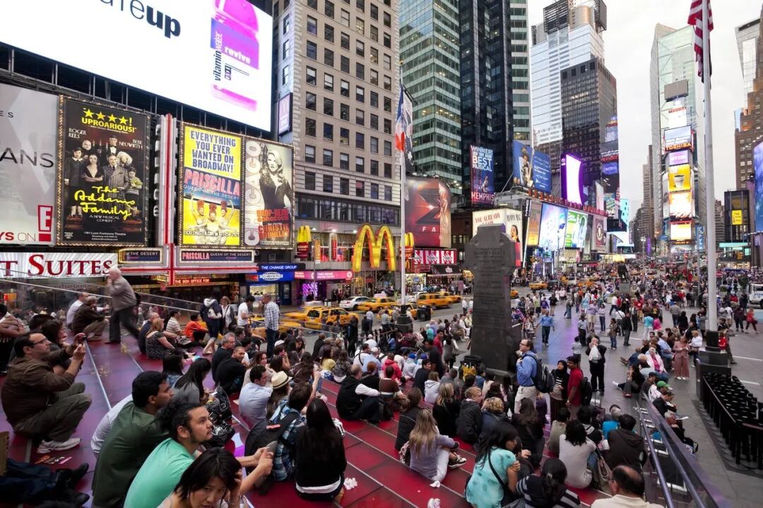 ▲纽约时代广场(图/图虫创意)