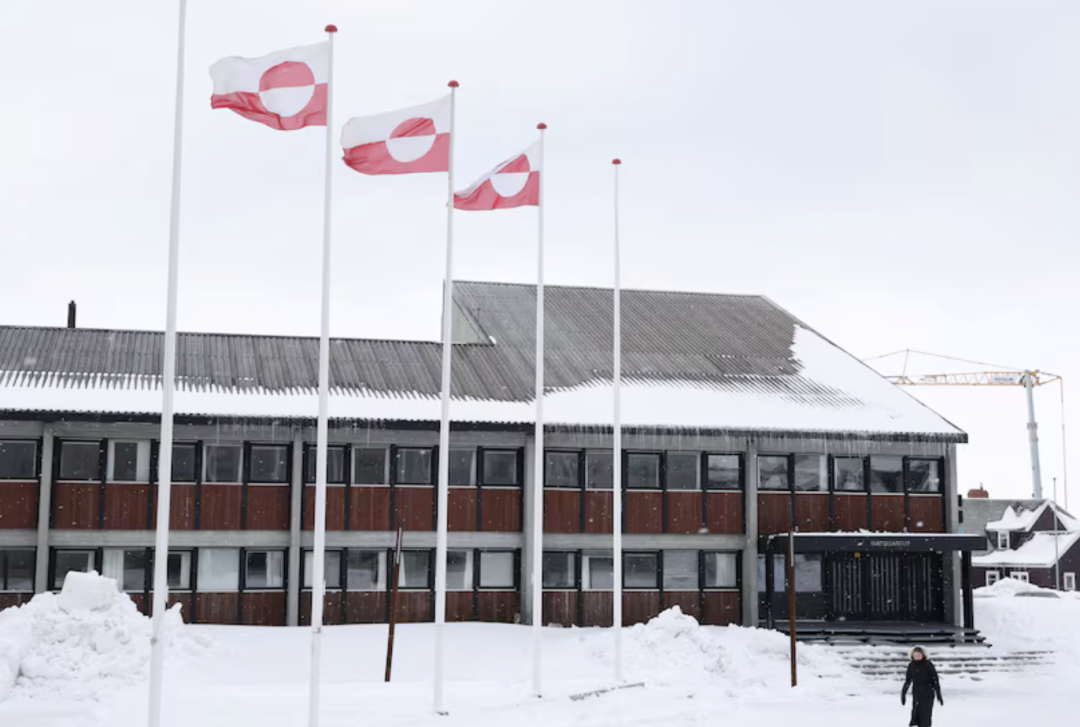 特朗普曾表示,美国必须拥有格陵兰岛,以防止俄罗斯或中国在未来占领这片具有战略意义且矿产资源丰富的领土。图源:路透社