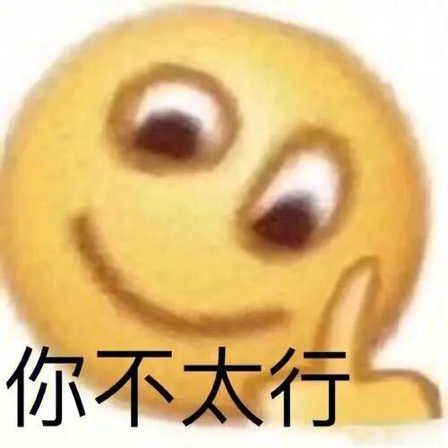 你不太行浮躁面目包