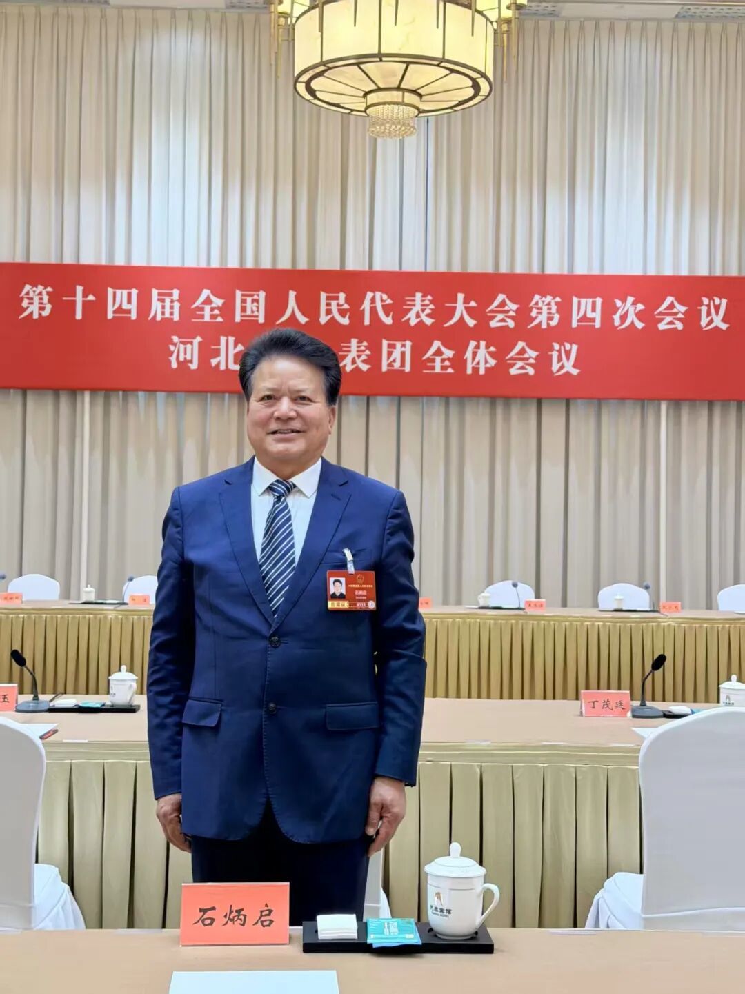 全国人大代表石炳启 (图/受访者提供)