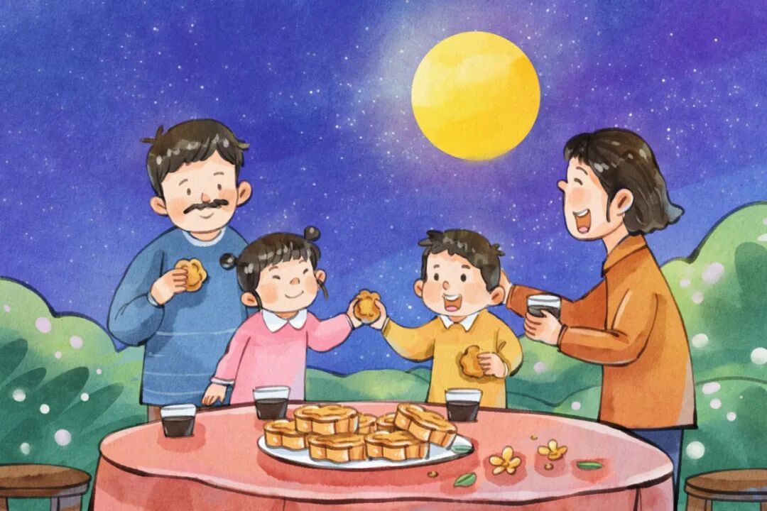 摄图网_402626583_手绘水彩中秋节之一家四口_(企业商用).jpg