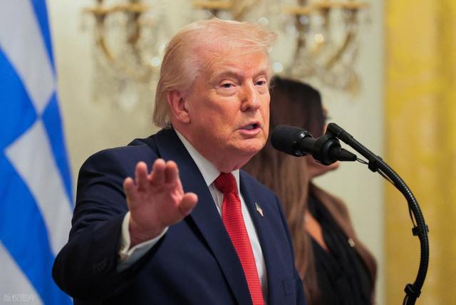 图| 美国总统特朗普发表演讲