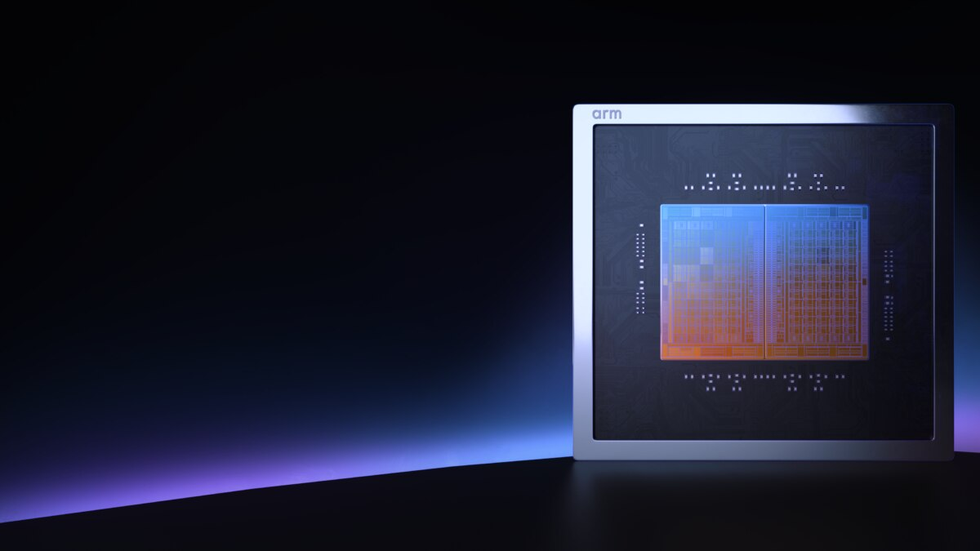 Arm首款自主设计的数据中心芯片AGI CPU,图源:Arm