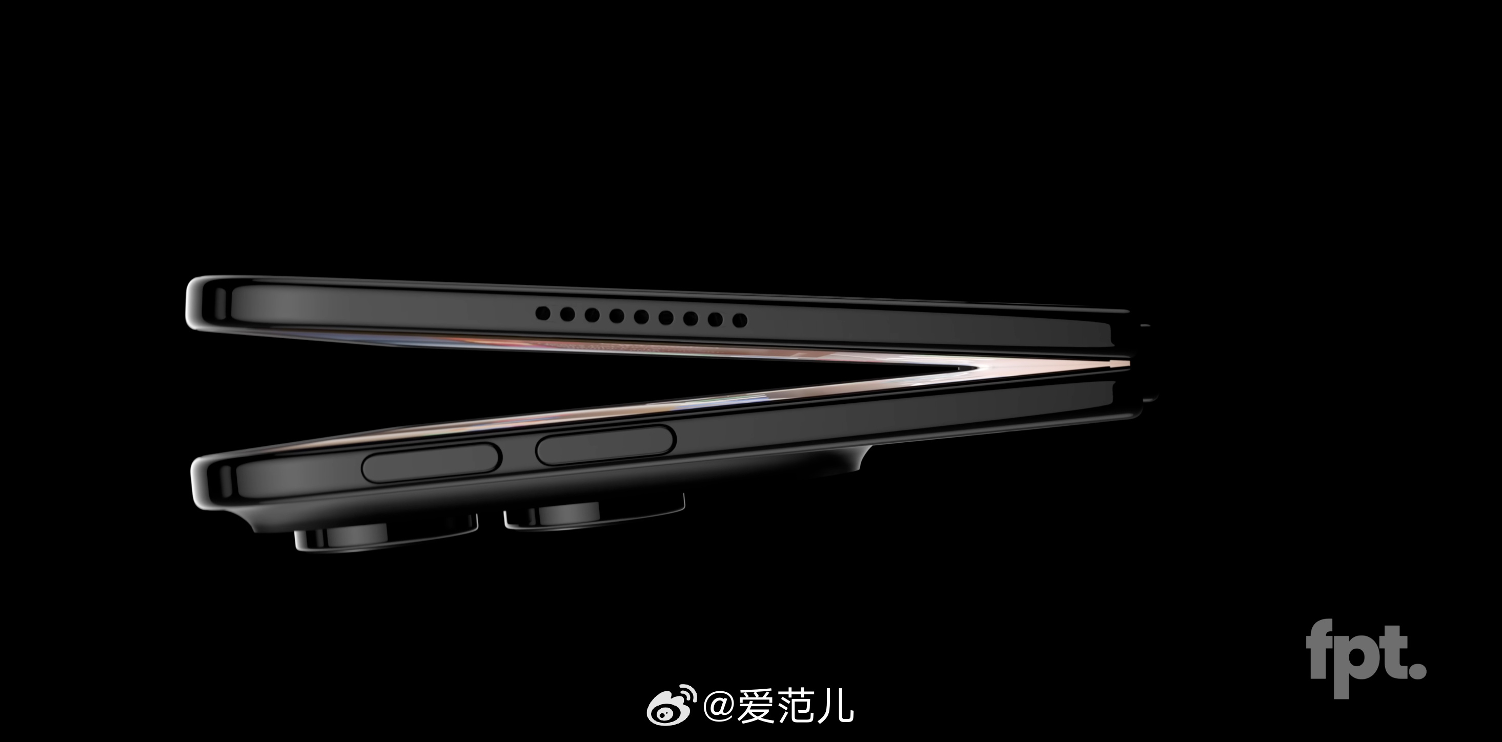 【苹果首款折叠屏 iPhone Ultra 渲染图再次曝光】 🎤
