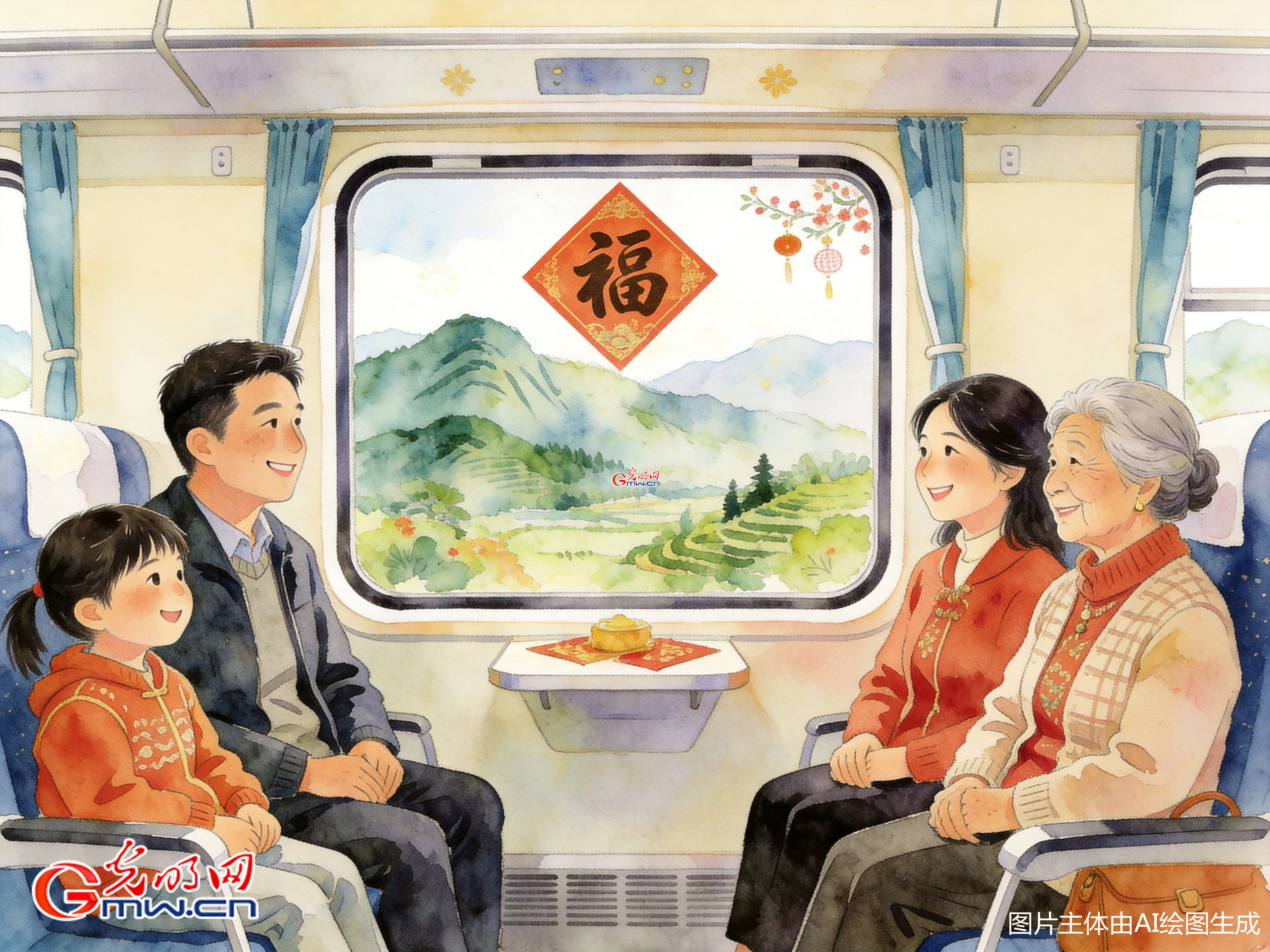 【骐骥迎新】漫评丨透过春运变迁,见证时代发展的温度