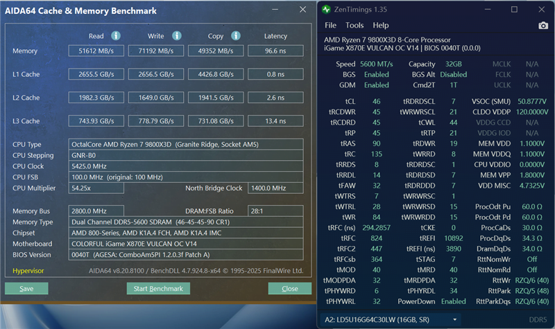 AMD X3D最强优化!七彩虹iGame X870E Vulcan OC V14火神主板评测:专属优化 温度更低性能更强