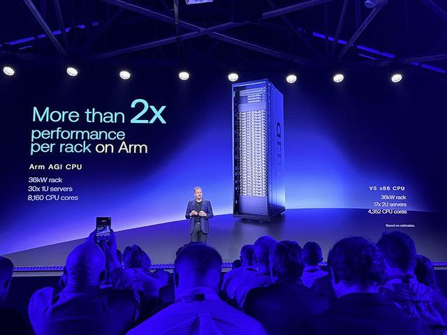 起猛了!Arm推出首个自研CPU,黄仁勋贴大脸发言