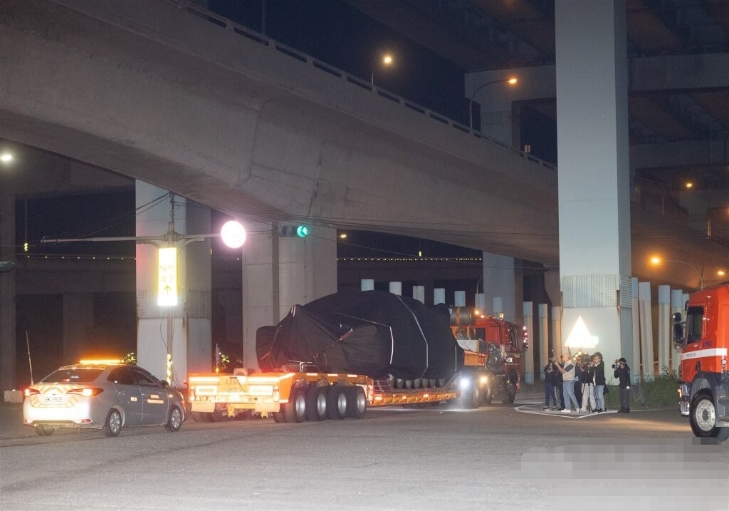 台北港附近的M1A2T