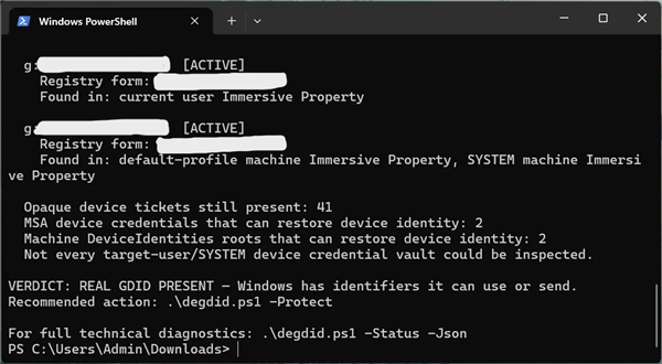 Windows用户不再裸奔！一键撤消禁用微软荫藏跟踪象征