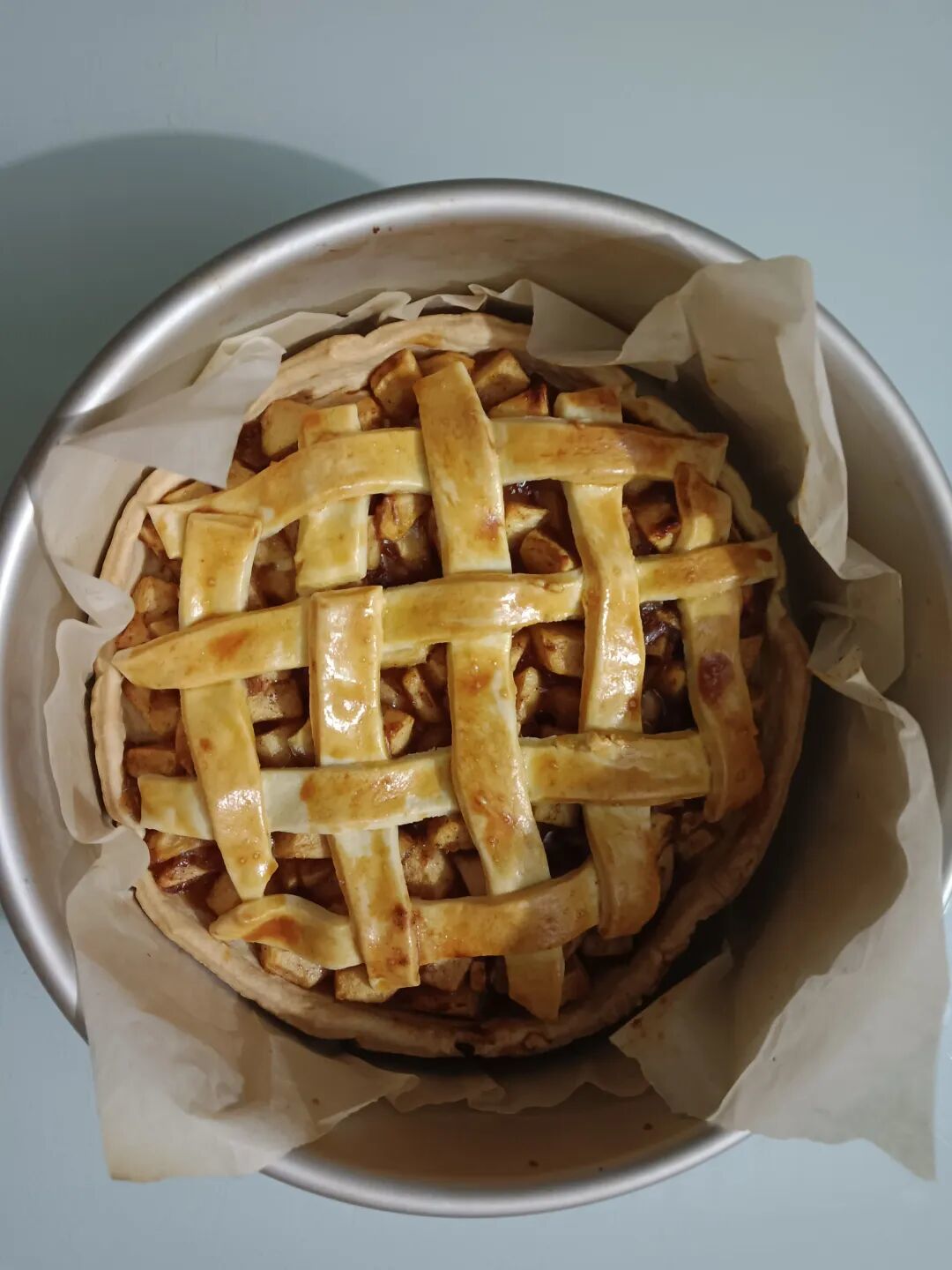 缪睫做的苹果派 | 受访者供图