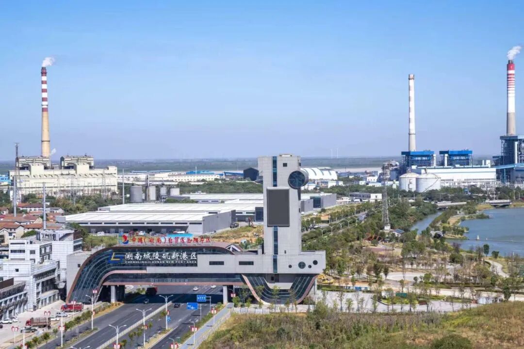 岳阳城陵矶新港区 图/图虫创意