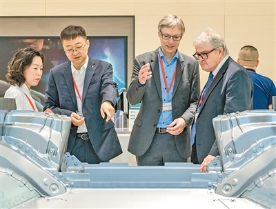 德国企业代表来中国参观考察。德国联邦中小企业联合会中国区供图