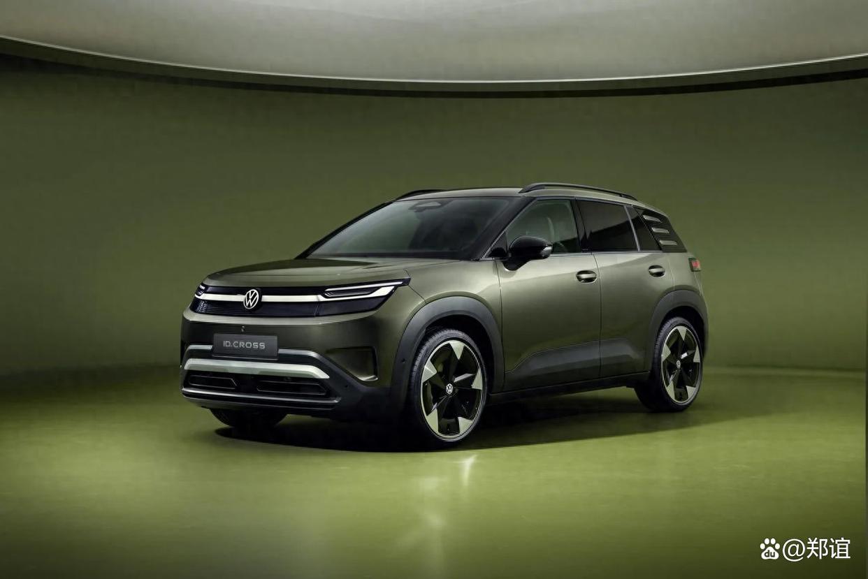 靠这款车抵御中国车企？大众小型纯电 SUV ID.Cross 正式发布