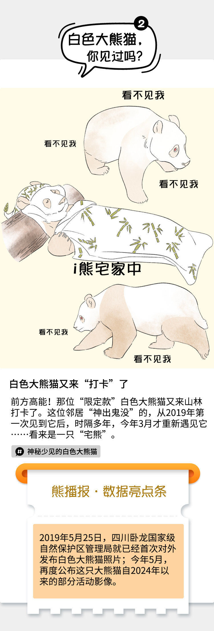 【#如果四川大熊猫当一天博主#】#来看四川野生大熊猫的朋友圈#四川是