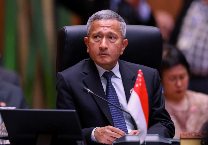 尊府图：新加坡酬酢部长维文 IC photo