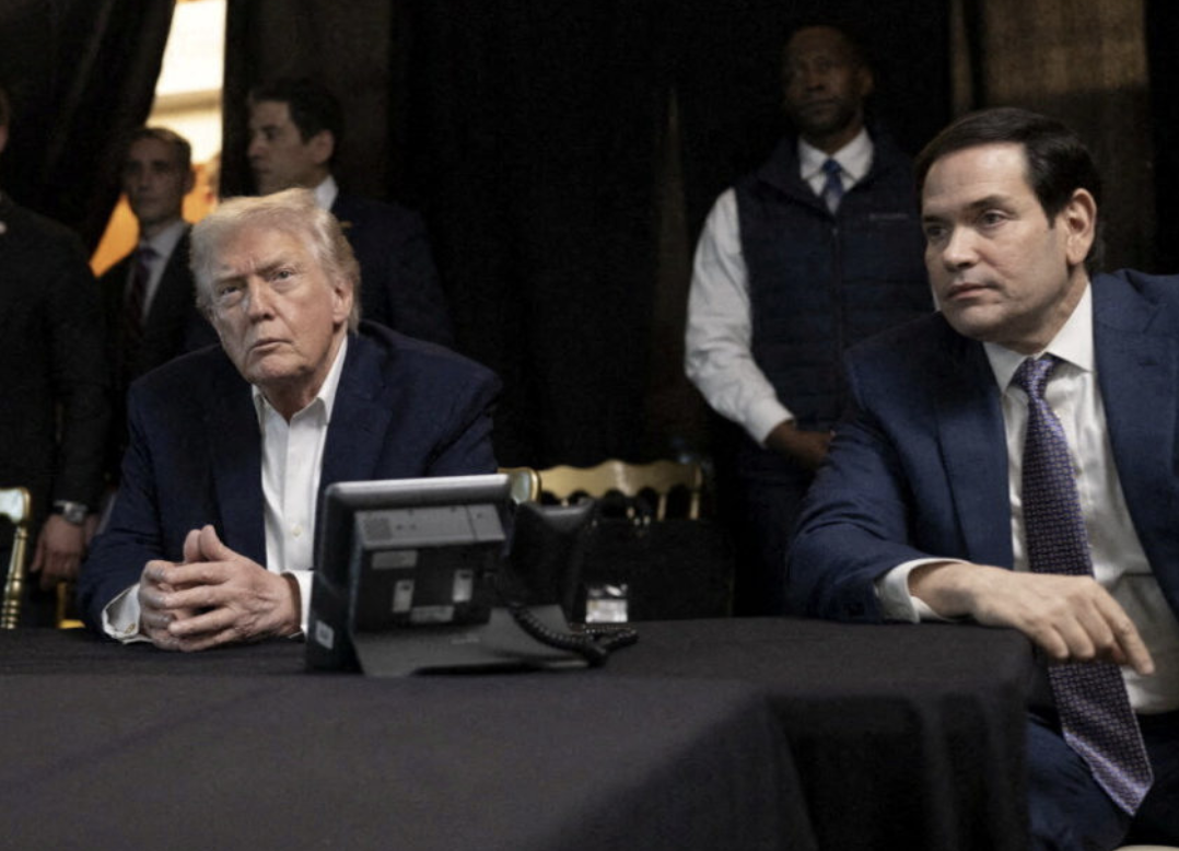 ▲特朗普和鲁比奥