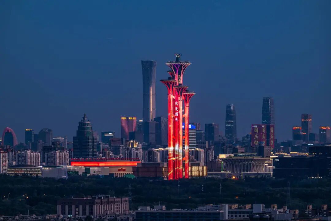 国庆奥塔盛世灯火