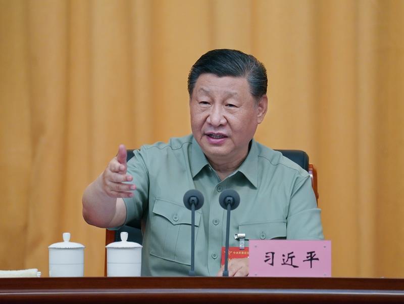 △2024年6月17日至19日,中央军委政治工作会议在陕西延安召开。习近平主席出席会议并发表重要讲话。