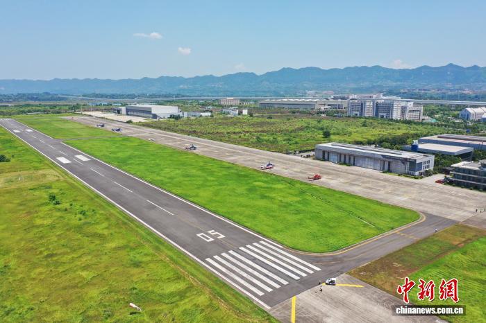 图为龙兴通用机场。重庆空天信息产业有限公司 供图